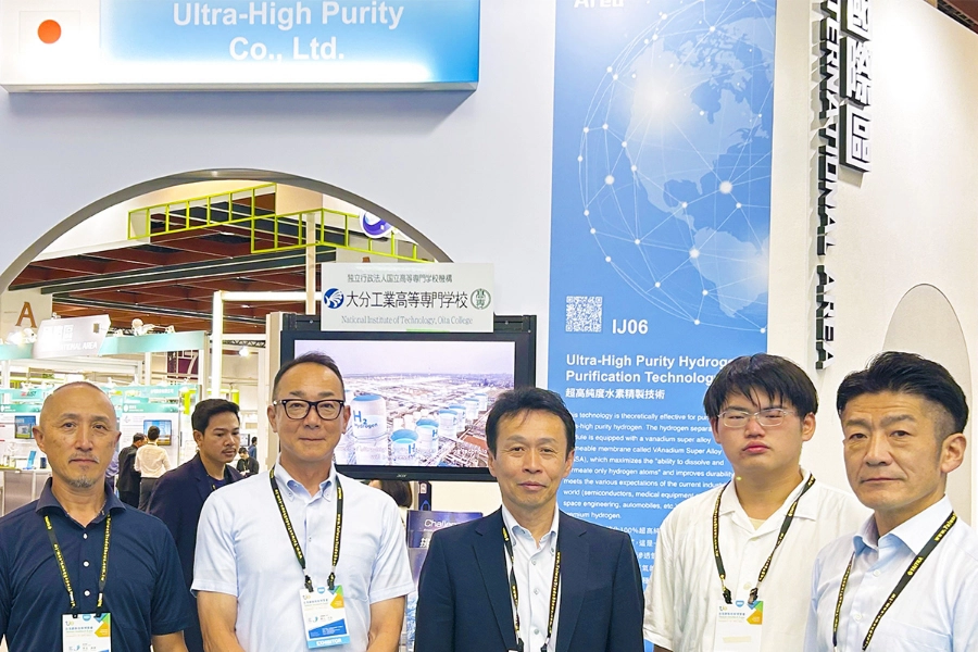 2024年10月、台湾国際イノベーション技術見本市（Taiwan Innotech Expo）2024で、来るべき水素社会の実現に向けたVASA®–UHPを提案しました。